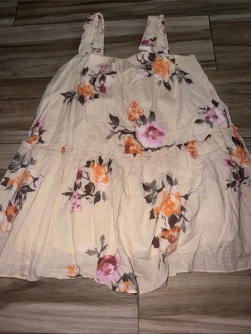 Millibon floral print dress size large